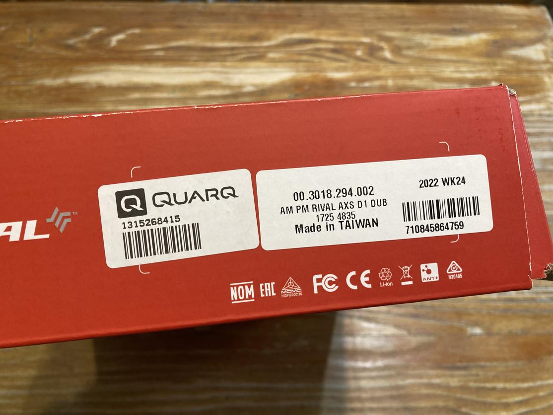 SRAM Rival AXS Chainset with Power Meter (BNIB)